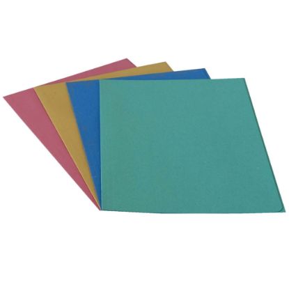 Immagine di CARTELLA MANILA 24x32cm 100pz SEMPLICE 200g COLORI ASSORTITI