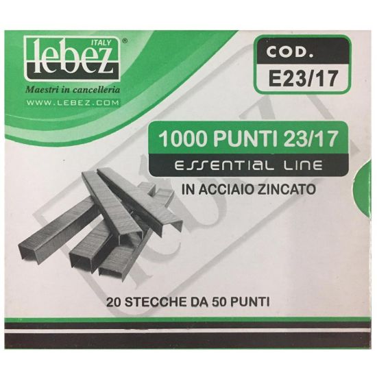 Picture of PUNTI CUCITRICE 23/17 1000pz - alto spessore