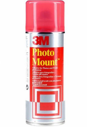 Immagine di COLLA SPRAY PERMANENTE 400ml 1pz PHOTO MOUNT - 3M