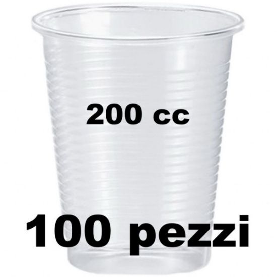Picture of BICCHIERI BEVANDE FREDDE 200ml 100pz TRASPARENTI