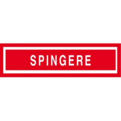 Picture of TARGA ADESIVE 4X15 ROSSE TARGAFIX SPINGERE 1pz