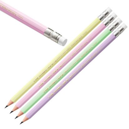 Picture of MATITA BIC EVOLUTION 12pz C/GOMMA PASTELL