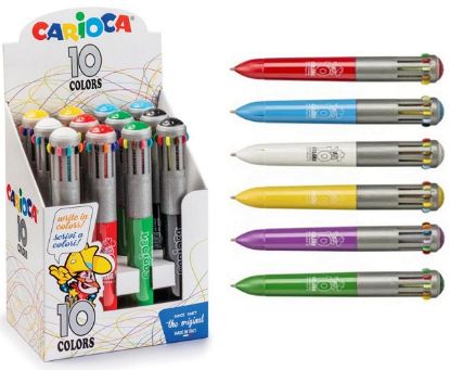 Immagine di PENNA SFERA 10COLORI 12pz MAXI