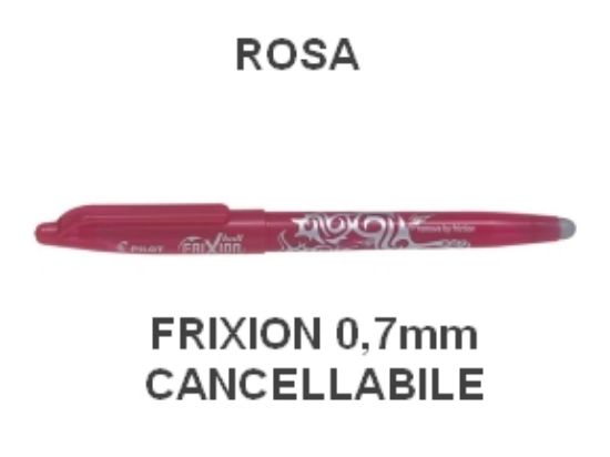 Immagine di PENNA SFERA PILOT FRIXION 0,7mm CANCELLABILE 12pz ROSA