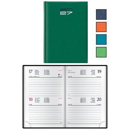 Immagine di AGENDA BIGIORNALIERA 7X10cm TASCABILE  COLORI ASSORTITI