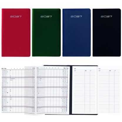 Immagine di AGENDA MENSILE PLANNING FISARMONICA 1pz COLORI ASSORTITI
