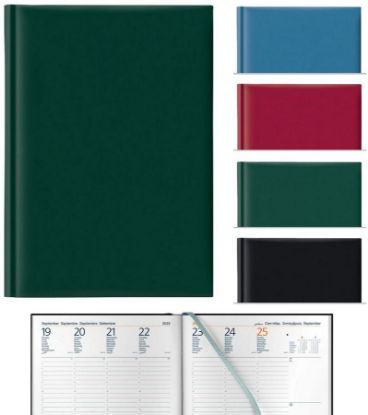 Immagine di AGENDA SETTIMANALE A4 GOMMATO 1pz - COLORI ASSORTIITI