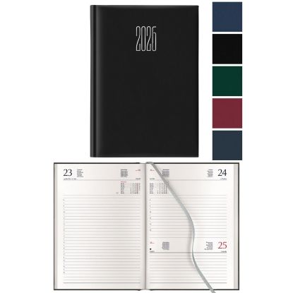 Immagine di AGENDA GIORNALIERA 15X21 GOMMATO - COLORI ASSORTITI