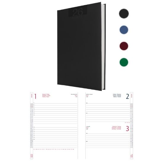 Immagine di AGENDA GIORNALIERA 15X21 DELTA 2026 COLORI ASSORTITI