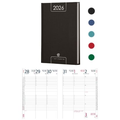 Immagine di AGENDA SETTIMANALE 17x24cm ALFA 2026 COLORI ASSORTITI