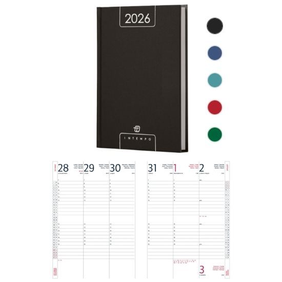Immagine di AGENDA SETTIMANALE 17x24cm ALFA 2026 COLORI ASSORTITI