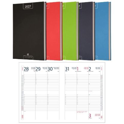 Immagine di AGENDA SETTIMANALE 17x24cm ALFA 2026 COLORI ASSORTITI