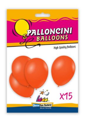 Immagine di PALLONCINI COLOR 15pz 30cm ARANCIO