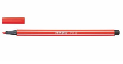 Immagine di PENNA PENNARELLO STABILO 68 P. MEDIA 1,0mm 10pz ROSSO