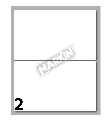 Immagine di ETICHETTE MARKIN 10 FOGLI 115x71mm 1pz