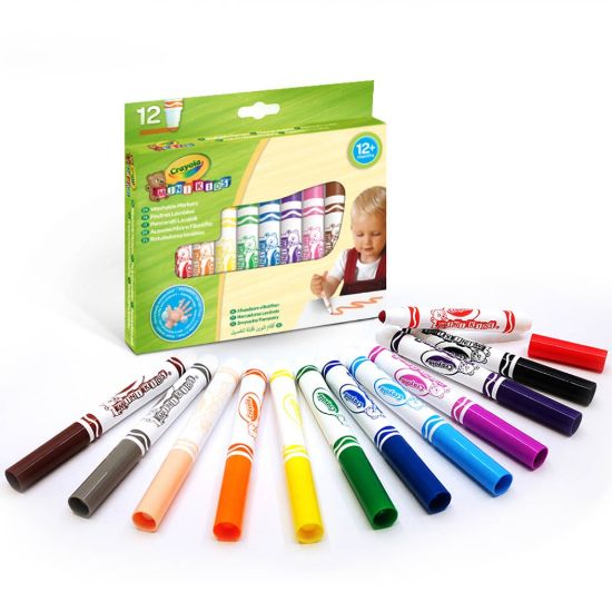 Immagine di PENNARELLI CRAYOLA 12 COLORI LAVABILI 1pz