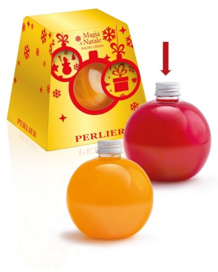 Immagine di COFANETTO PERLIER COF PALLA STELLA DI NATALE BG 500 C6