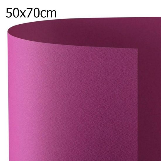 Immagine di FOGLI DISEGNO 50x70cm 20 FOGLI 220g 1pz FUXIA CICLAMINO BRISTOL