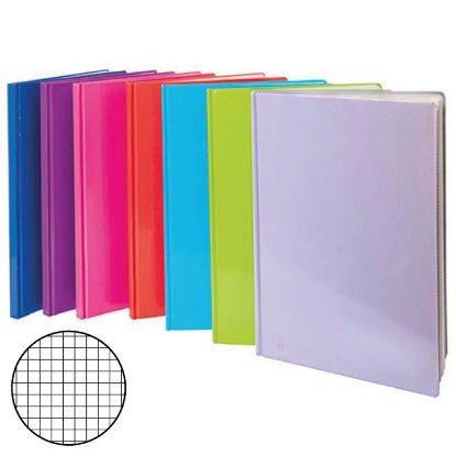 Picture of QUADERNI MAXI COPERTINA RIGIDA 4MM 21X29 A4 5pz - 100 FOGLI