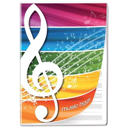 Immagine di QUADERNI MAXI MUSICA A4 100g 16+1fg. 10pz