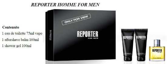 Immagine di COFANETTO REPORTER FOR MEN COF etv 75+doc-balm 100