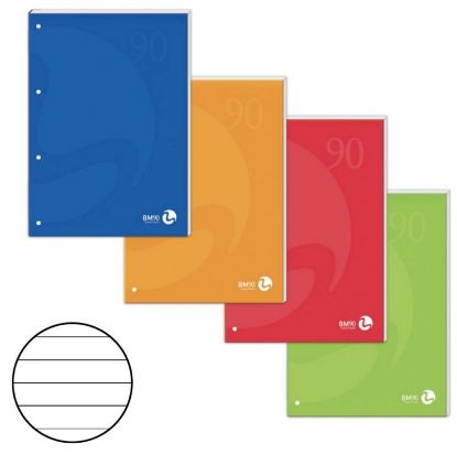 Immagine di QUADERNI QUABLOCK BM A4 1R 10pz Blocco collato 90gr