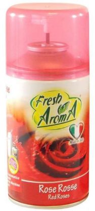 Immagine di PROFUMATORE SPRAY AMBIENTE RICARICA FRESH AROMA 1pz 250ml ROSE ROSSE