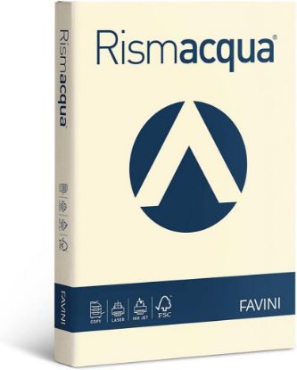 Immagine di CARTA A4 200g 125fg 1pz RISMACQUA AVORIO FAVINI