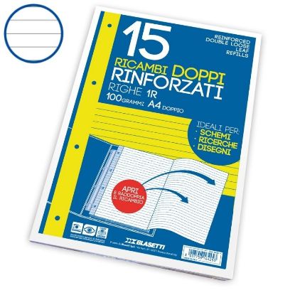 Picture of RICAMBI A4 100gr 1R RINFORZATI DOPPIO
