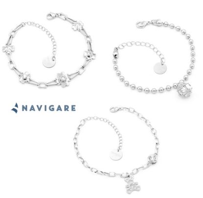 Immagine di BRACCIALE DONNA NAVIGARE 3pz + SCATOLA REGALO (promo senza sacchetto)