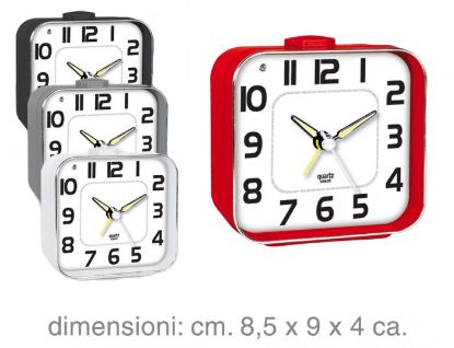 Immagine di OROLOGIO SVEGLIA SW-SQUARE 1pz