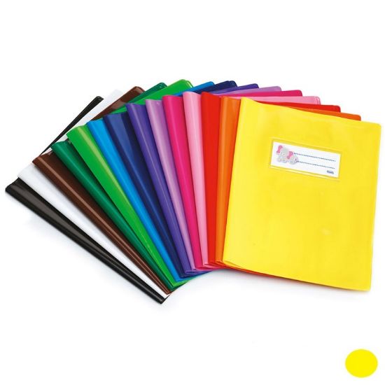 Immagine di COPRIQUADERNI A5 TU 20pz GIALLO
