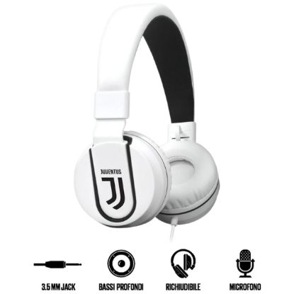 Picture of CUFFIE MULTIMEDIALI 1pz JUVENTUS - TECHMADE