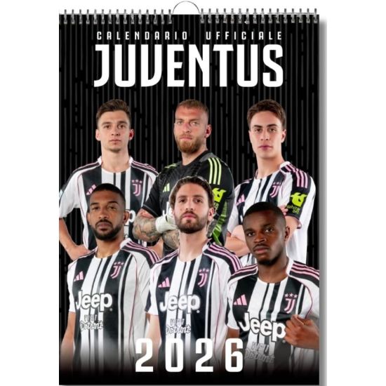 Immagine di CALENDARI UFFICIALE JUVENTUS 1pz VERTICALE 2026