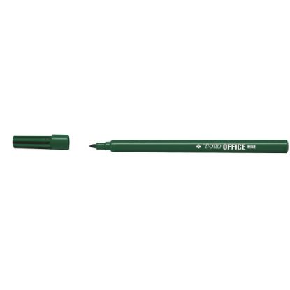 Immagine di PENNARELLI TRATTO OFFICE 12pz VERDE TAPPO 2,5mm - FILA