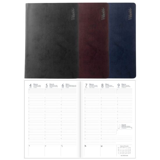 Immagine di AGENDA SETTIMANALE 17X24 WEEKLY 7357PT colori assortiti