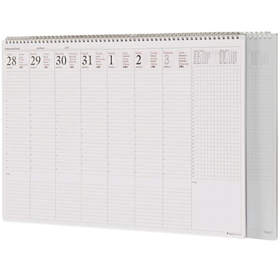 Immagine di PLANNING SPIRALE 35X50cm DATATO SETTIMANALE SPIRALATO