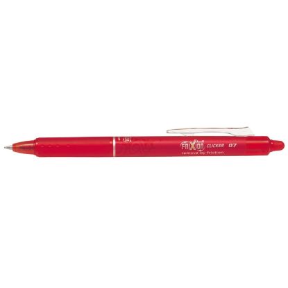 Immagine di PENNA SFERA FRIXION 0,7mm CLICKER ROSSA 12pz CANCELLABILE PILOT