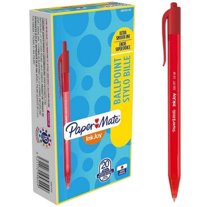 Immagine di PENNA SFERA INKJOY100 PUNTA ROSSO 1,0mm 20pz