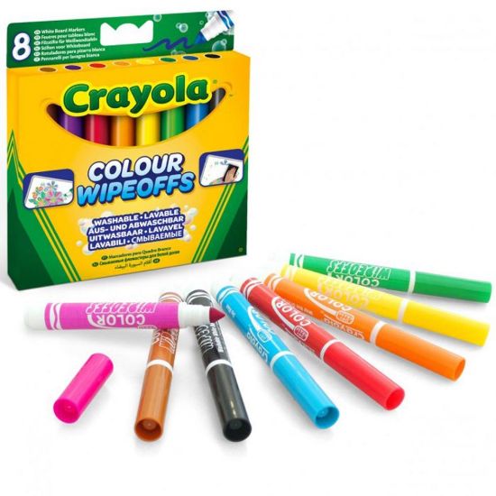 Immagine di PENNARELLI CRAYOLA 6 COLORI LAVABILI PER LAVAGNA