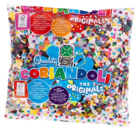 Picture of CORIANDOLI CORIANDOLONI MAXI 250gr 40 BUSTE - COD.4858