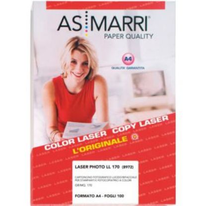 Immagine di CARTA A3 29x42 170gr 100fg LASER FOTO AS/MARRI 8822 F/R