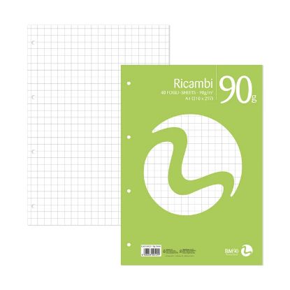 Immagine di RICAMBI A4 90gr 10mm 40f