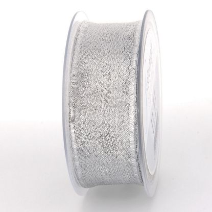 Picture of NASTRI 25mm TESSUTO 25mt ARGENTO