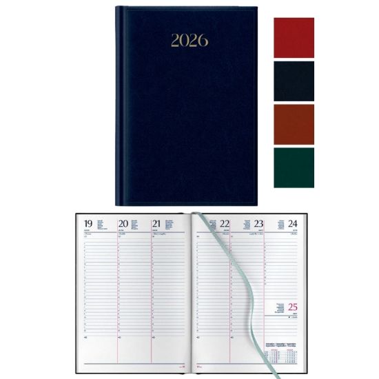 Immagine di AGENDA SETTIMANALE 17X24cm MADRID COLORI ASSORTITI