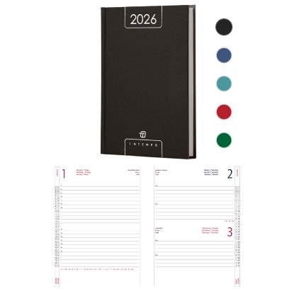 Immagine di AGENDA GIORNALIERA 15x21cm ALFA COLORI ASSORTITI