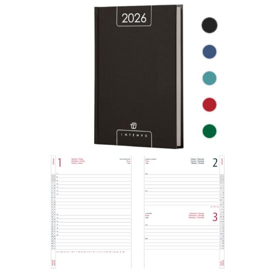 Immagine di AGENDA GIORNALIERA 15x21cm ALFA COLORI ASSORTITI