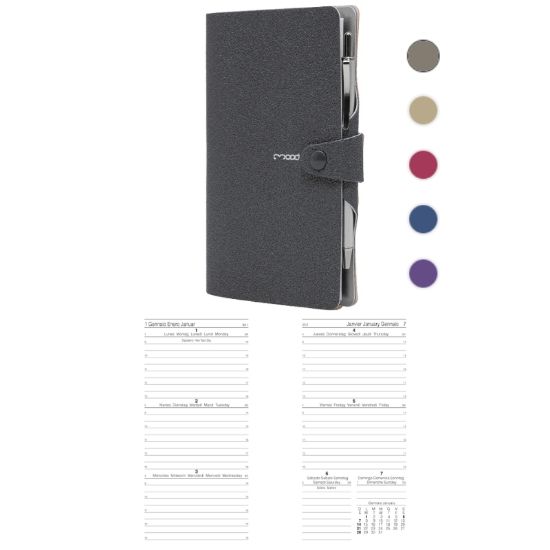 Immagine di AGENDA SETTIMANALE 9X16 7234MD TASCABILE CUOIO