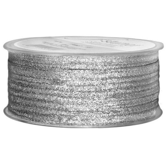 Picture of NASTRI 5mm TESSUTO 50mt LAME' ARGENTO