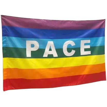 Immagine di BANDIERA PACE 150X90cm 1pz